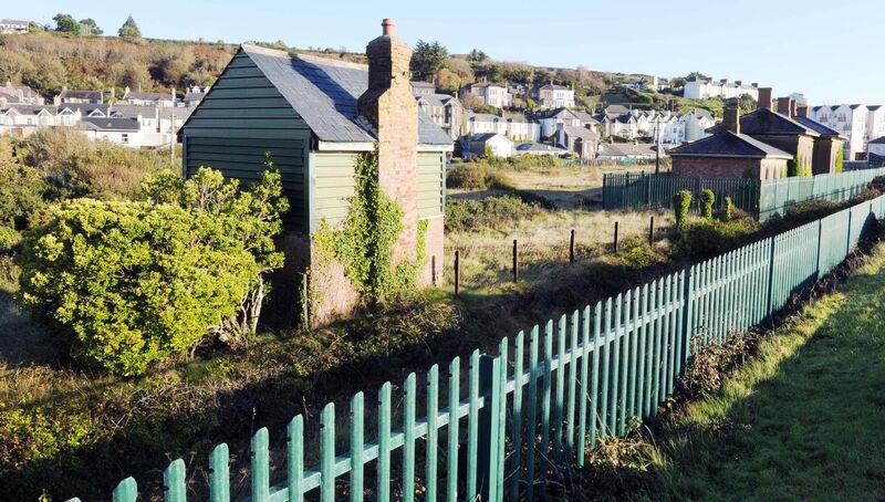 The former signal cabin and the former railway station in Youghal.Picture Denis Minihane. The former signal cabin and the former railway station in Youghal.Picture Denis Minihane.