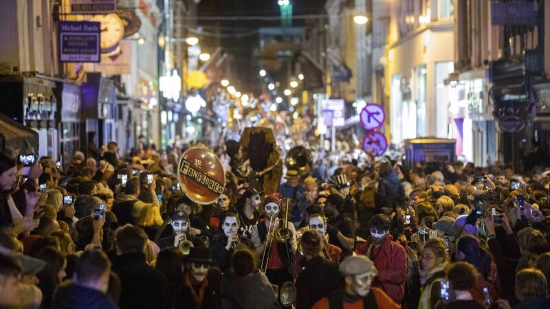 Dia De Los Muertos jazz parade brings Cork to life