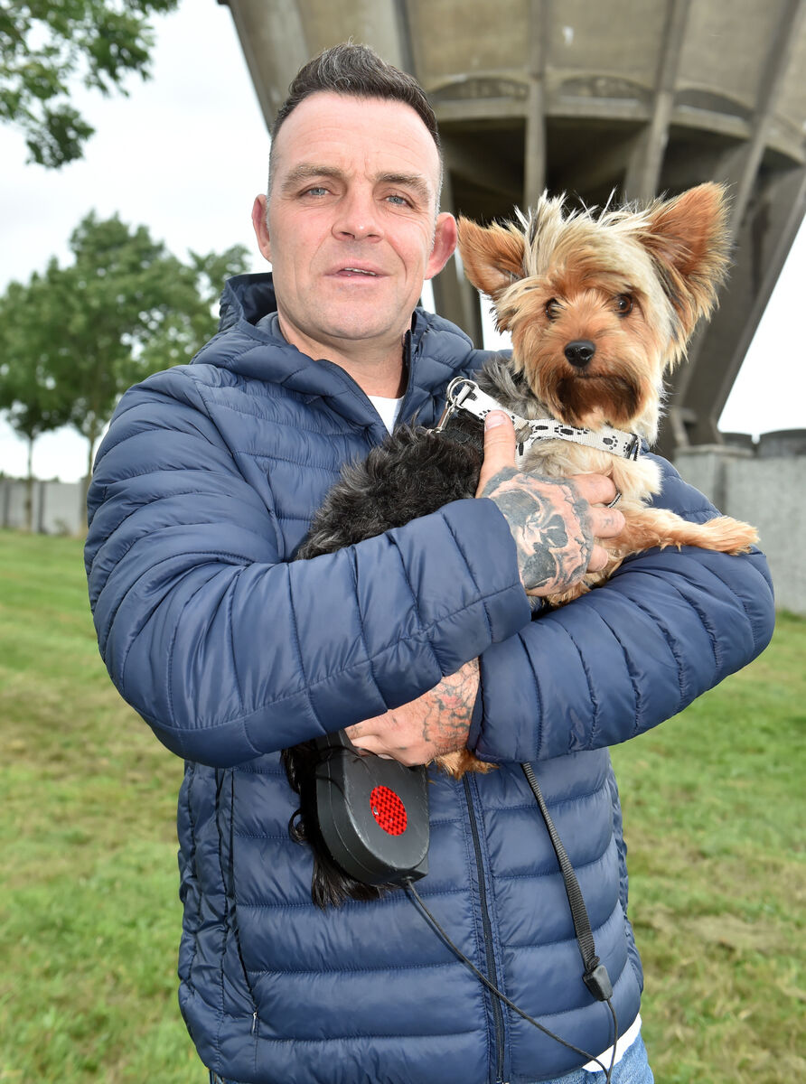  Conor Flynn with his dog Biff in KnocknaheenyPicture: Eddie O'Hare