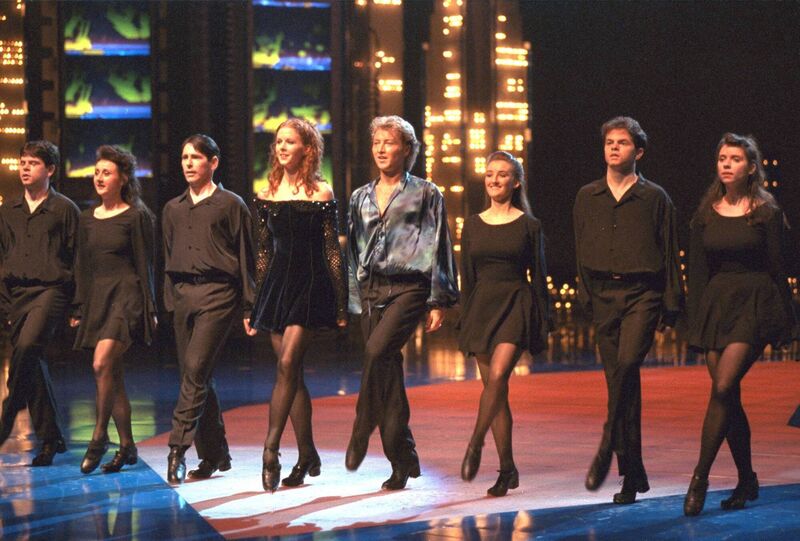 Jean Butler and Michael Flatley perform 'Riverdance' (1994) Jean Butler and Michael Flatley perform 'Riverdance' (1994)