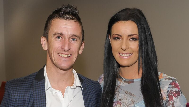 Panellist Robert Heffernan with his wife Marian, before going on stage for the Jack O'Driscoll fundraiser at the Clayton Hotel, Silver Springs.Picture: David Keane. Panellist Robert Heffernan with his wife Marian, before going on stage for the Jack O'Driscoll fundraiser at the Clayton Hotel, Silver Springs.Picture: David Keane.