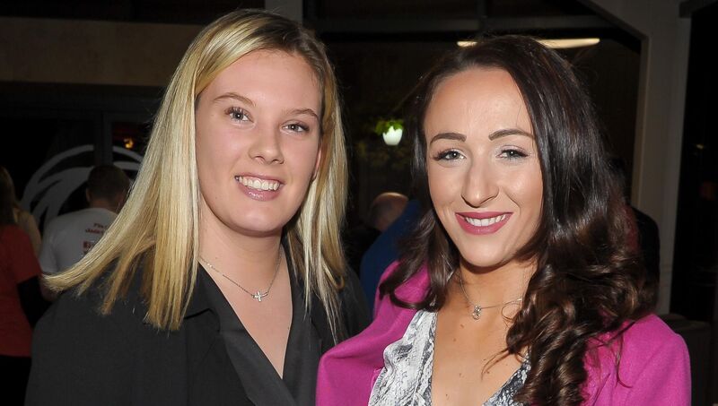Emma Buckley, Shanakiel and Ireland hockey player and panellist Yvonne O'Byrne, attending the Jack O'Driscoll fundraiser at the Clayton Hotel, Silver Springs. Picture: David Keane. Emma Buckley, Shanakiel and Ireland hockey player and panellist Yvonne O'Byrne, attending the Jack O'Driscoll fundraiser at the Clayton Hotel, Silver Springs. Picture: David Keane.