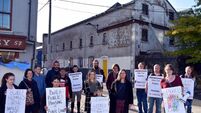 Protestors highlight derelict site which is 'perfect' for city centre housing