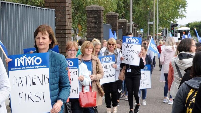 Winter of discontent as Cork nurses march over bed shortages Winter of discontent as Cork nurses march over bed shortages