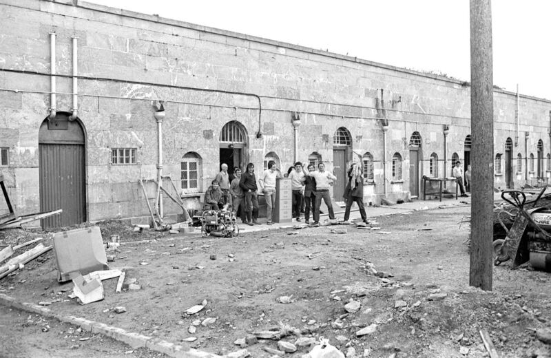 A riot at the prison in 1985. A riot at the prison in 1985.