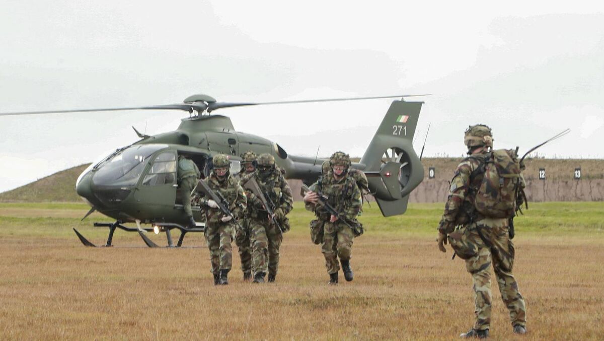 The Irish Defence Forces were the hosts as a number of forces from different countries trained together at Kilworth Camp in Cork.