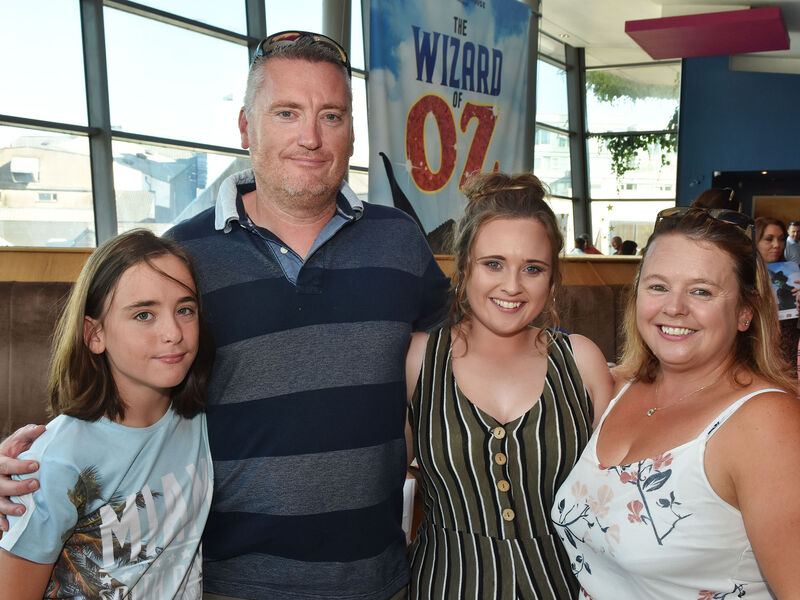 Wizard of Oz Show Opens at the Cork Opera HousePictured at the opening weekend of the Wizard of Oz at the Cork Opera House were: Cathal, Kieran, Diane and Aoife O'Connor, Carrignavar.