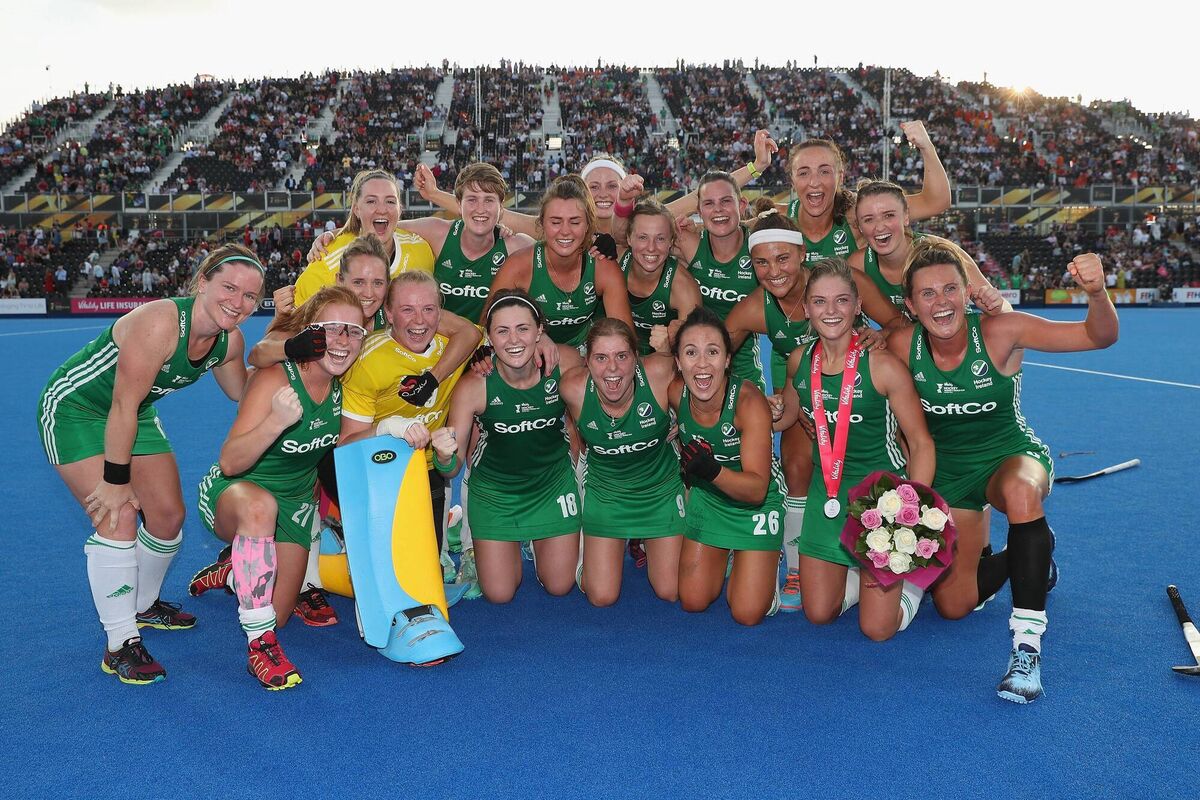 Ireland team celebrate their victory. Picture: Christopher Lee/Getty Images Ireland team celebrate their victory. Picture: Christopher Lee/Getty Images