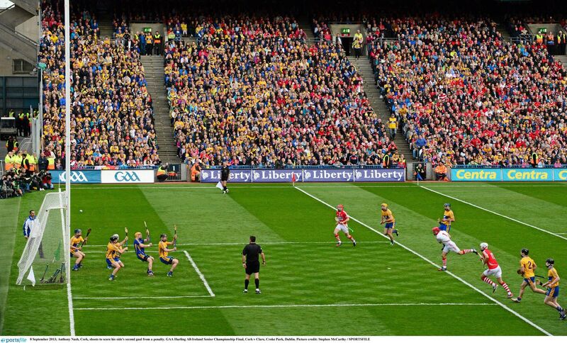 Anthony Nash about to hit the net against Clare in 2013. Picture: Stephen McCarthy/SPORTSFILE Anthony Nash about to hit the net against Clare in 2013. Picture: Stephen McCarthy/SPORTSFILE