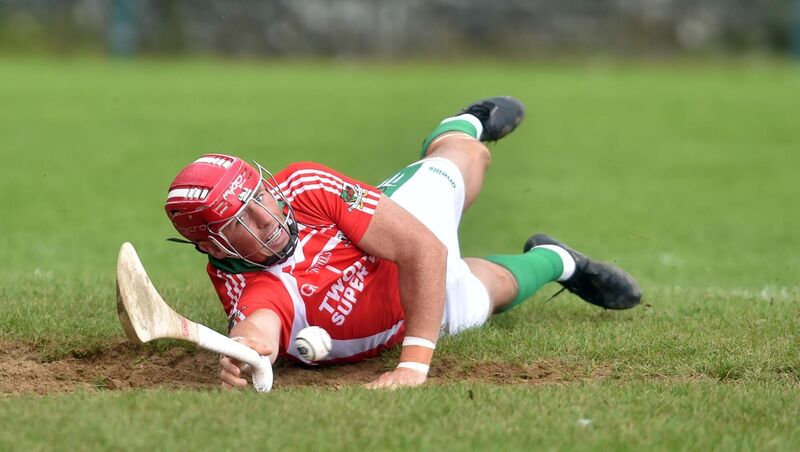 Kanturk goalkeeper Anthony Nash at full stretch to save against Killeagh. Picture: Eddie O'Hare Kanturk goalkeeper Anthony Nash at full stretch to save against Killeagh. Picture: Eddie O'Hare