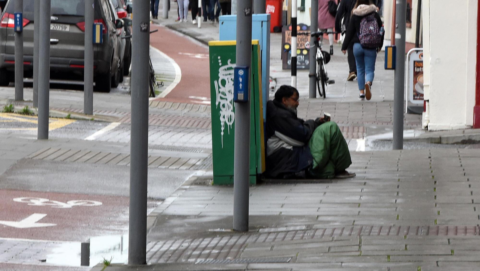 Organised begging reduced in city centre