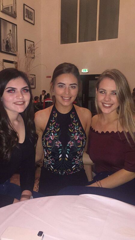Ciara Leahy centre. Ciara Leahy centre.