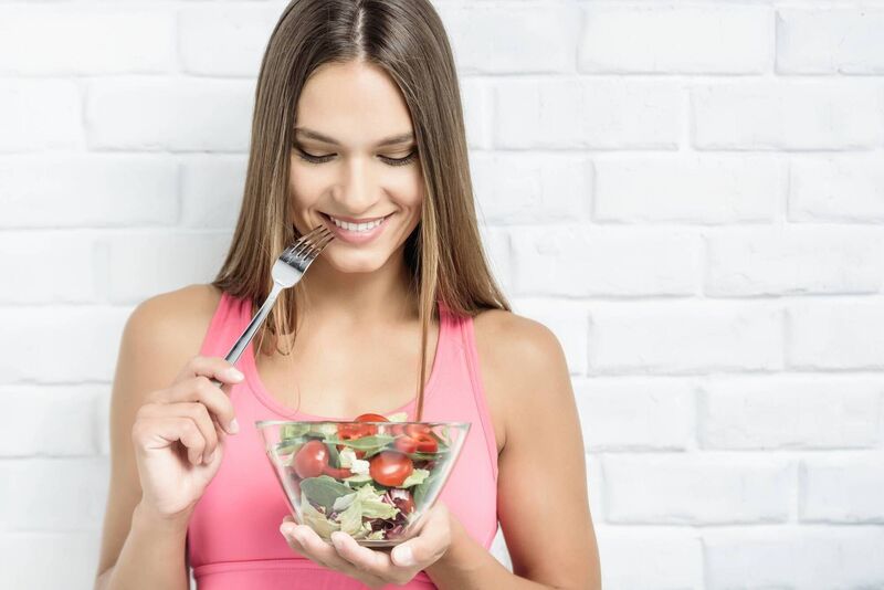 A healthy diet + a healthy mind. A healthy diet + a healthy mind.