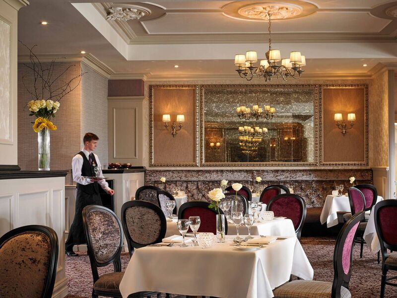 The dining room at Rose Hotel Tralee The dining room at Rose Hotel Tralee