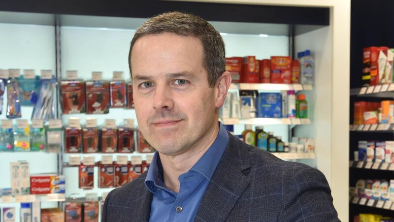 Irwin's Pharmacy, Mayfield Shopping Centre, Silversprings Road, Cork, from left Eddie Irwin, Picture Dan Linehan