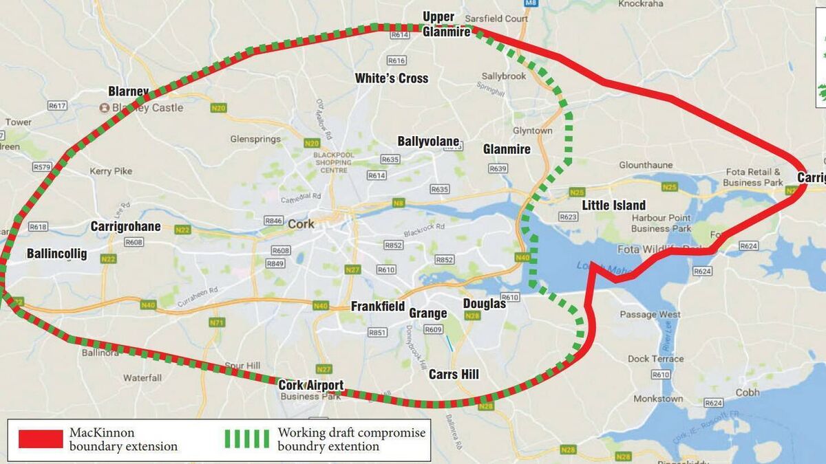 Cabinet signs off on Cork city boundary extension