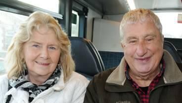 Eileen and Jerry Twomey: Christmas with friends.	Picture: Denis Minihane