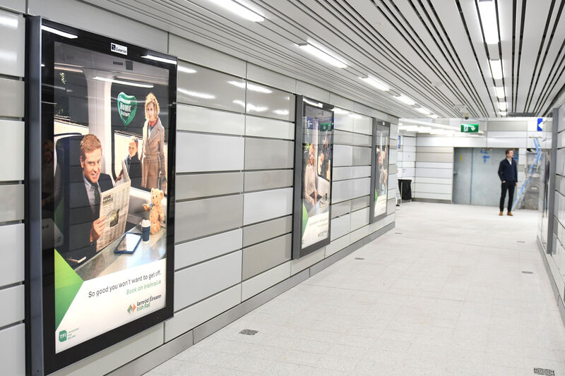 The new pedestrian subway. Pic: Larry Cummins