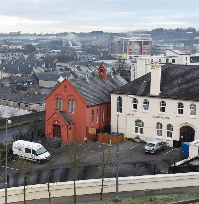 Cork Foyer, where Matthew currently resides. Pic; Larry Cummins