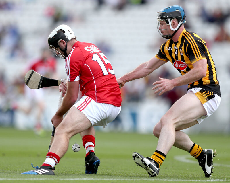 David Drake and David Prendergast of Kilkenny. Picture: INPHO/James Crombie