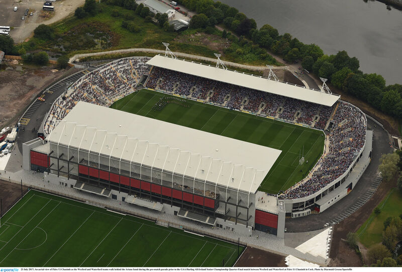 An aerial view of Páirc Ui Chaoimh. Picture: Diarmuid Greene/Sportsfile