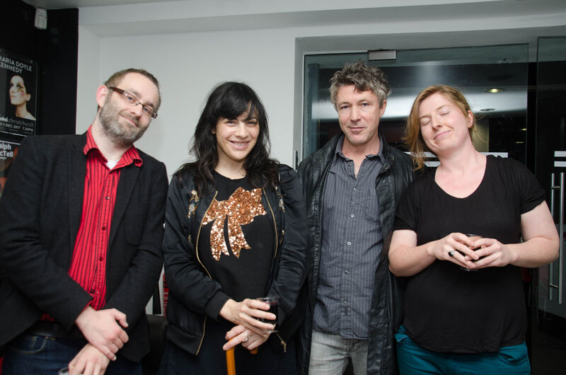 Chris O'Neill, Triskel, pictured with singer Camille O'Sullivan, Actor Aidan Gillen and artist Michelle Dalton at the showing of 'Mojo' in the Triskel Christchurch. Picture: Howard Crowdy Chris O'Neill, Triskel, pictured with singer Camille O'Sullivan, Actor Aidan Gillen and artist Michelle Dalton at the showing of 'Mojo' in the Triskel Christchurch. Picture: Howard Crowdy