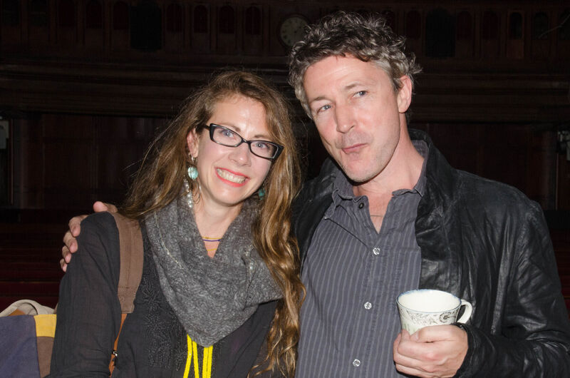 Bee Hayes from Scotland pictured with Aidan Gillen at the recent showing of 'Mojo' at the Triskel Christchurch. Picture: Howard Crowdy Bee Hayes from Scotland pictured with Aidan Gillen at the recent showing of 'Mojo' at the Triskel Christchurch. Picture: Howard Crowdy