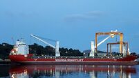 Sea Echoes: Heavy lift ship returns to Cork for another crane operation