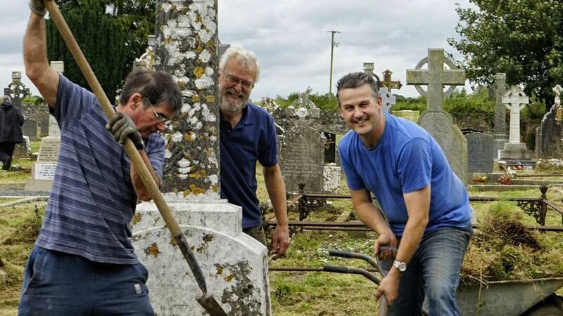 We’re exchanging keening for cleaning at ancient cemetery We’re exchanging keening for cleaning at ancient cemetery