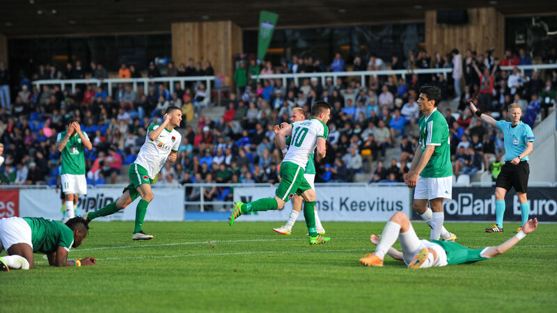 Cork City goal heroes Buckley and Beattie on a high after key strikes in Europa League Cork City goal heroes Buckley and Beattie on a high after key strikes in Europa League