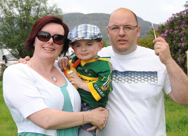 Tony and Mary Heffernan with their son Liam. Picture: Eamonn Keogh. Tony and Mary Heffernan with their son Liam. Picture: Eamonn Keogh.