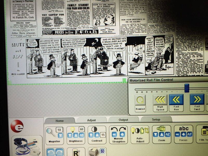 Mutt and Jeff, in the Evening Echo, 1942. Mutt and Jeff, in the Evening Echo, 1942.