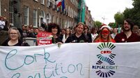 Cork marchers demand the repeal of the Eighth Amendment