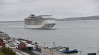 First of 65 cruise liners to come to Cork this year docks in Cobh on Monday