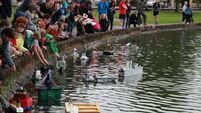 Youths use recycled materials to make sure all is in ship shape