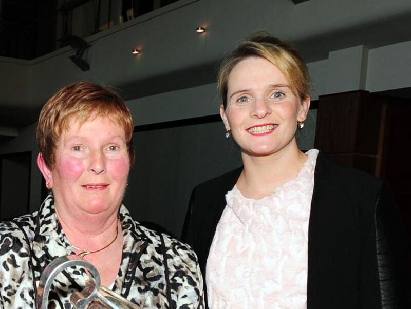 NUMBER ONE FAN: GAA player Briege Corkery in the company of her mum Kitty. Picture John Tarrant