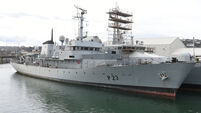 Watch: Decommissioned naval vessel LÉ Aisling sold for a ‘disappointing’ €110K