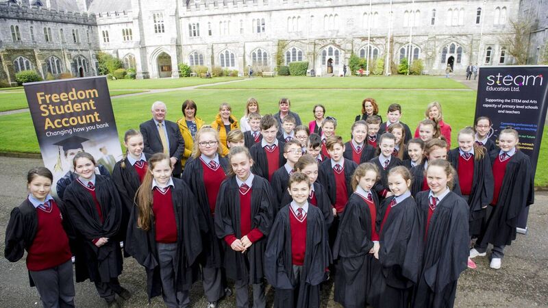 Full steam ahead for primary pupils following UCC graduation Full steam ahead for primary pupils following UCC graduation