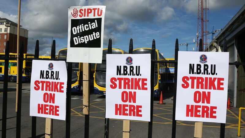 Bus drivers prepare to take to the picket lines