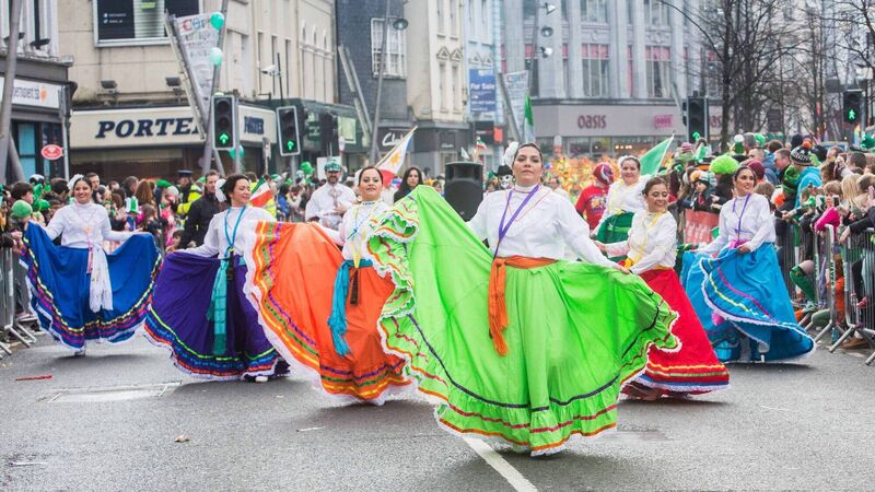 The new Corkonians preparing for St Patrick's Day parade