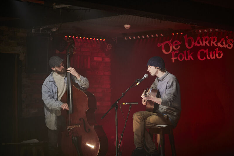 Sam Clague performing at Debarra's Folk Club. Pic: Bríd O'Donovan Sam Clague performing at Debarra's Folk Club. Pic: Bríd O'Donovan