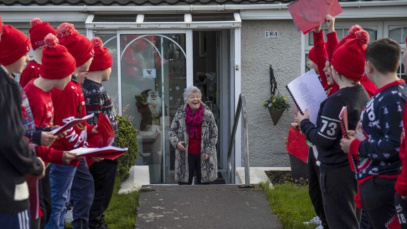 Pictures: Christmas carols spread cheer in Cork city