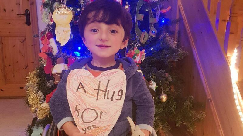 Adam King's virtual hug message set to go worldwide Adam King's virtual hug message set to go worldwide