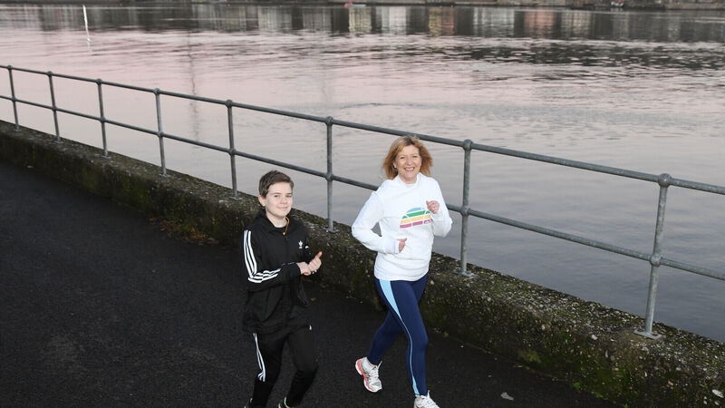 Cork mum and son are running 7 marathons in 7 weeks for charity