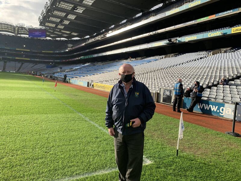 John Arnold was working with Bartlemy based TVM in Croke Park on All Ireland Hurling Sunday. TVM provide the cameras and Outside Broadcsat facilities for major sporting events in Ireland and overseas)