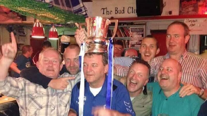 Basketball, soccer and darts, Dinnybobs is a man of many talents Basketball, soccer and darts, Dinnybobs is a man of many talents