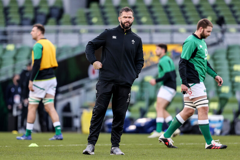 Ireland Head Coach Andy Farrell has it all to prove in 2020. Picture: INPHO/Dan Sheridan
