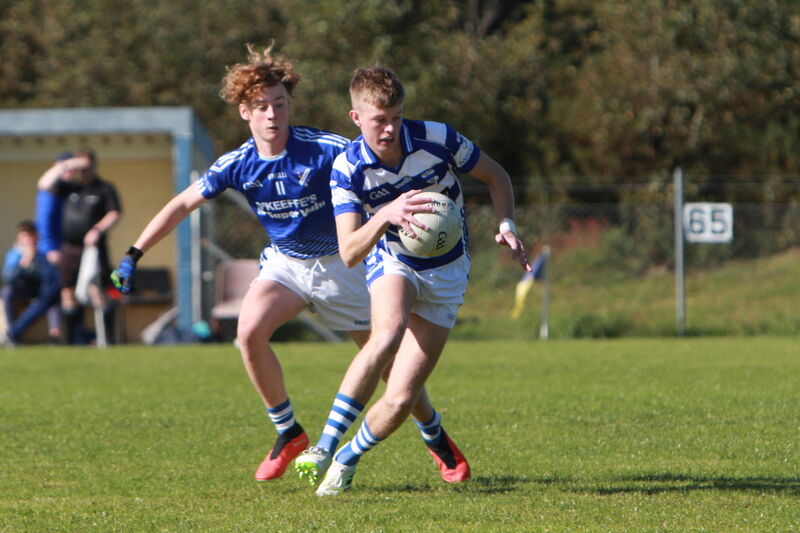  Action from the 2020 Premier 2 Football final between Bantry and Inniscarra, which the west Cork side won. Picture: Ger Bonus