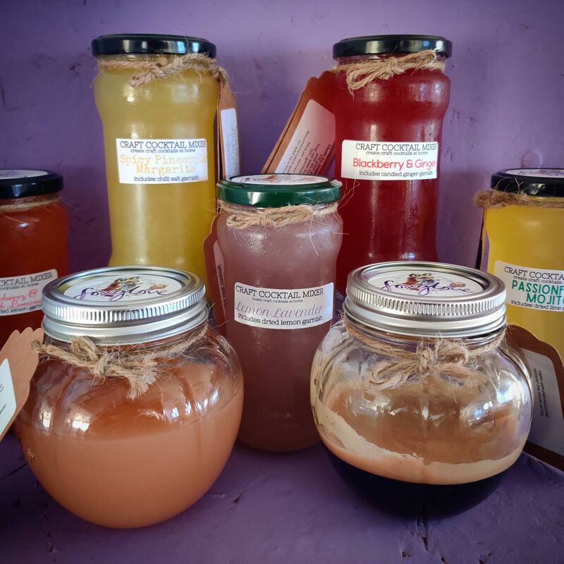 Some of the products on sale from Foxglove Cocktails. Some of the products on sale from Foxglove Cocktails.