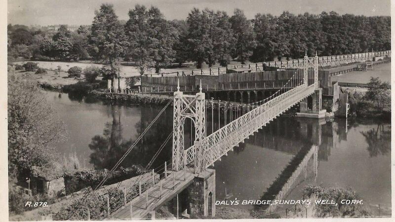Nostalgia: Picked out of a ‘bridge catalogue’ the Shakey Bridge went on to become a Cork landmark